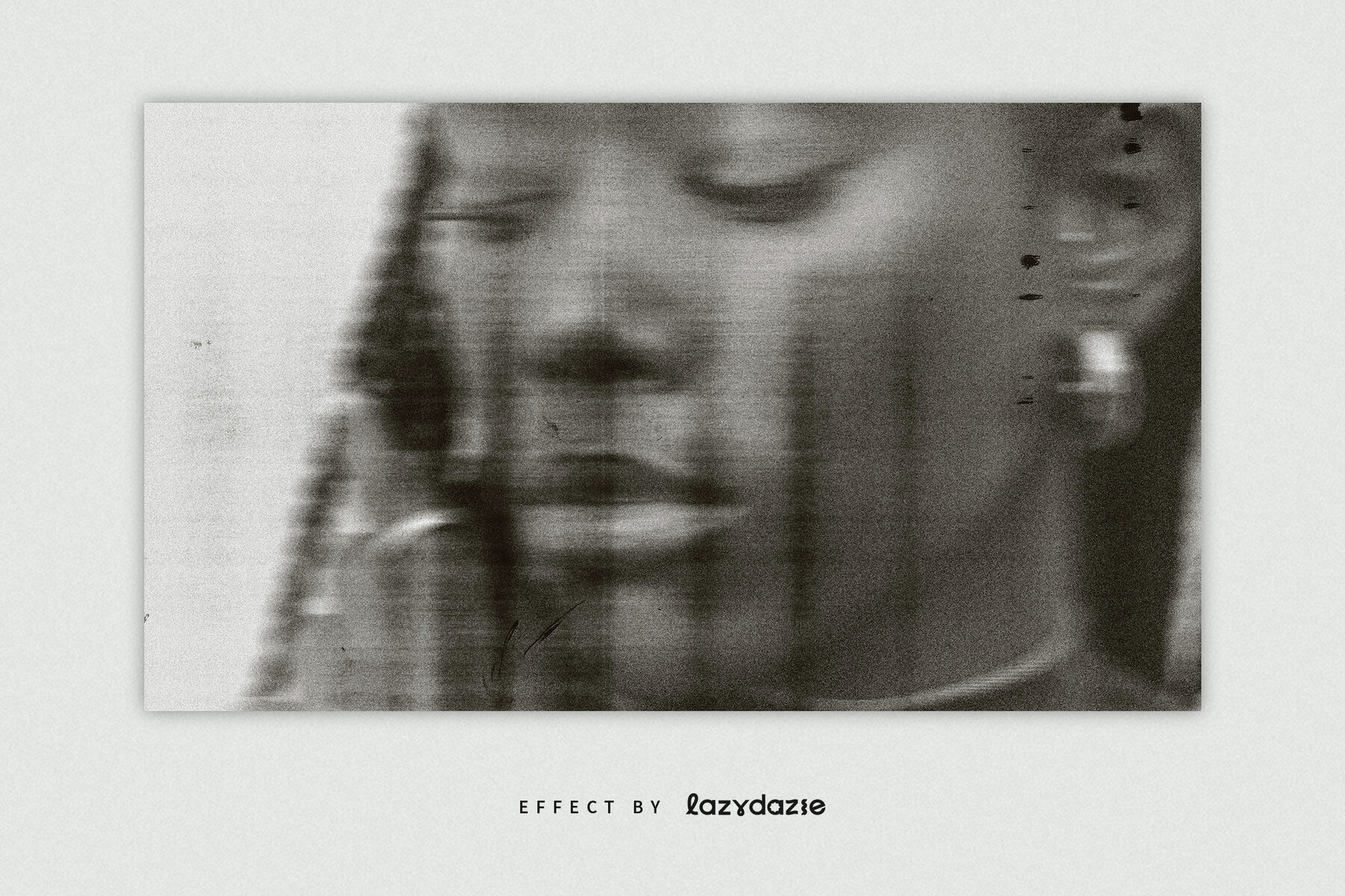 Dirty Scanner Image Effect Mockup 5