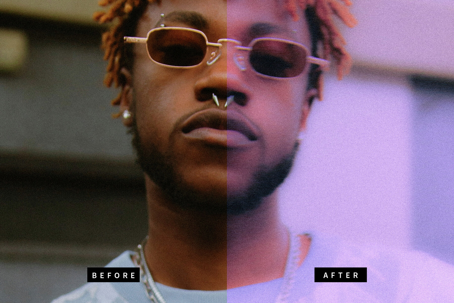 Vintage Photograph Image Effect Mockup 7