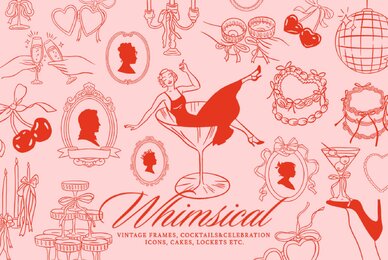 Whimsical Vintage Frame Collection