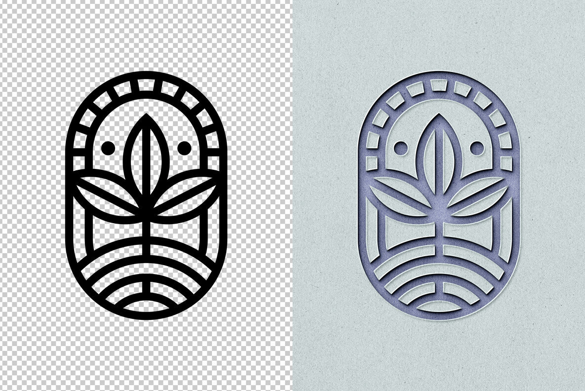 Cut Out Craft Paper Mockup 3