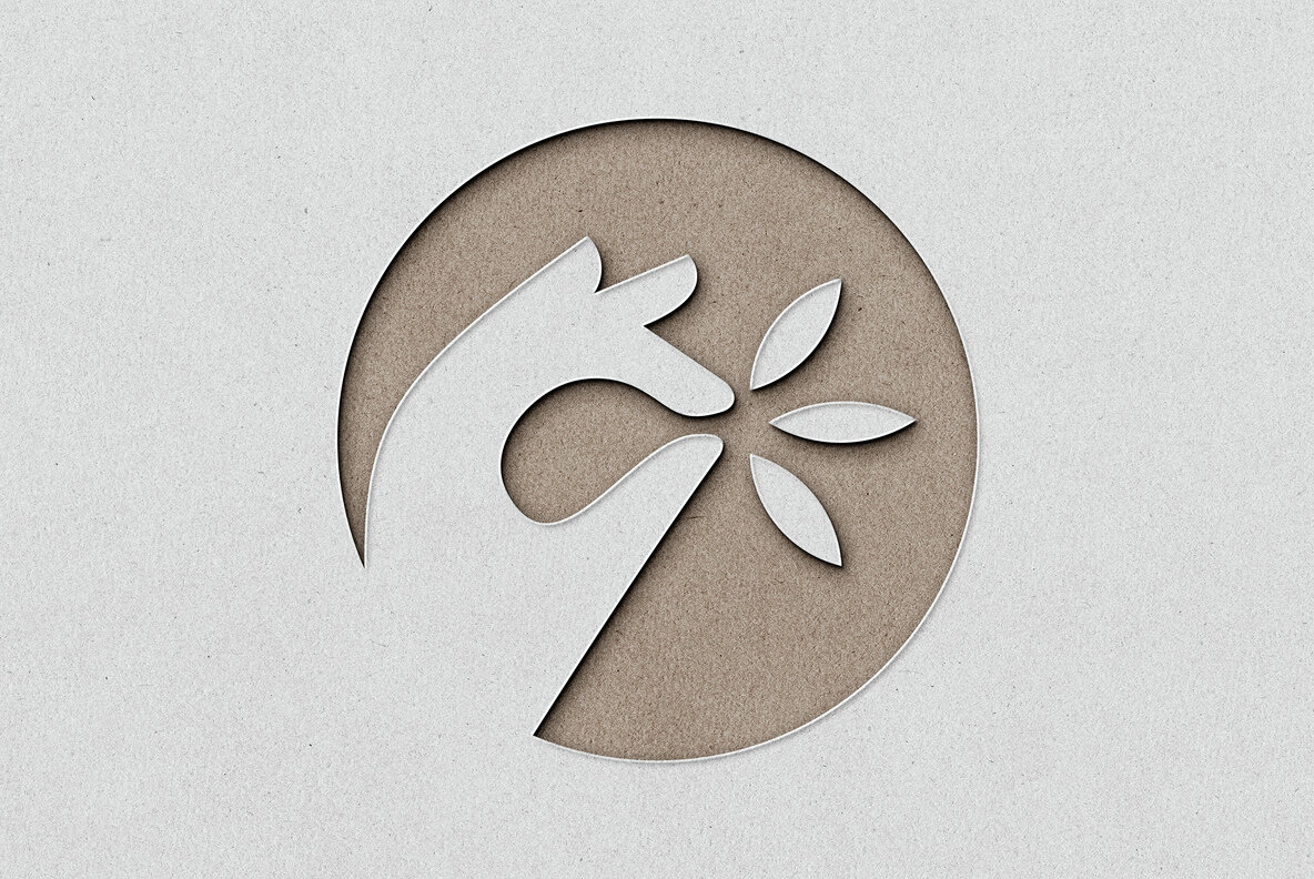 Cut Out Craft Paper Mockup 5