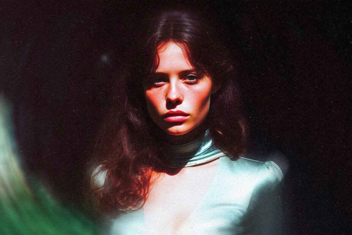 Vibrant Spinning Photo Template 2