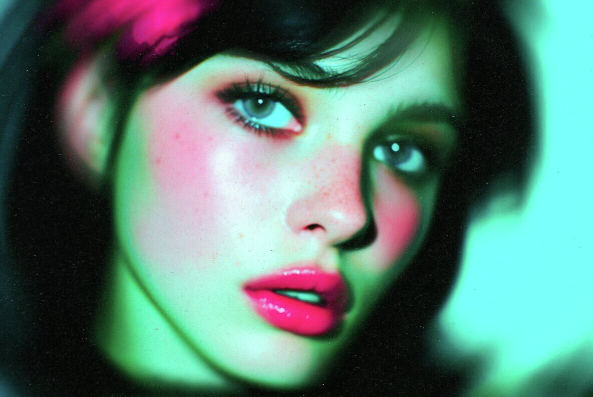 Vibrant Spinning Photo Template 4