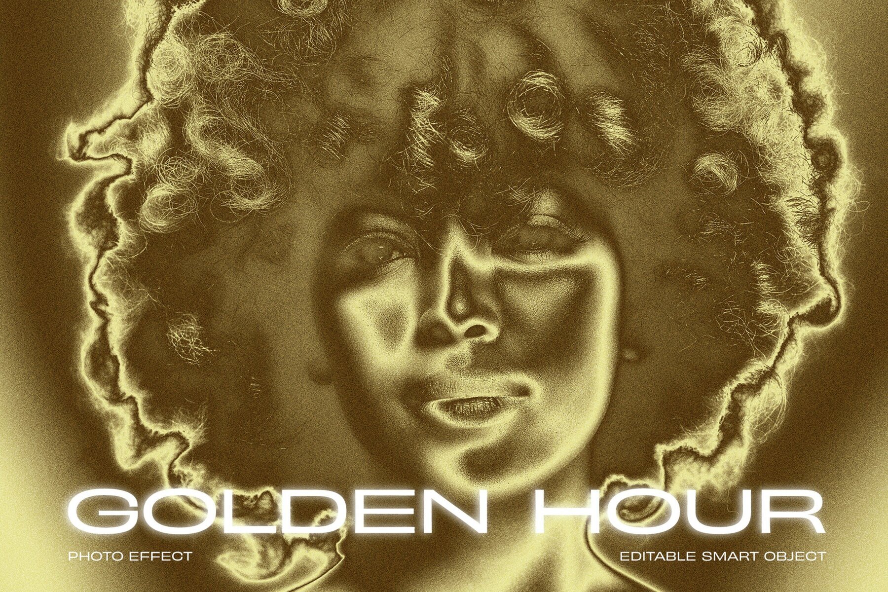 Golden Hour Image Effect Mockup 1