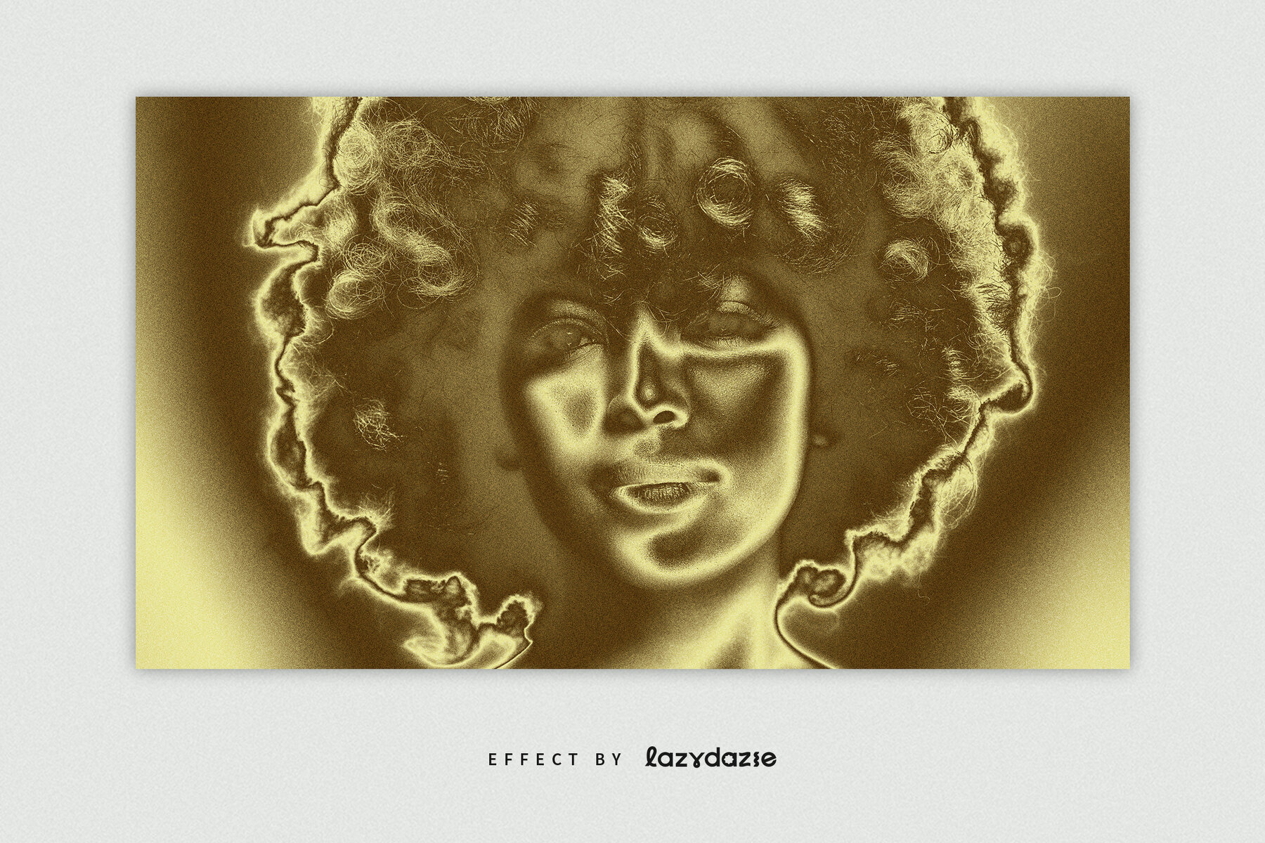 Golden Hour Image Effect Mockup 2