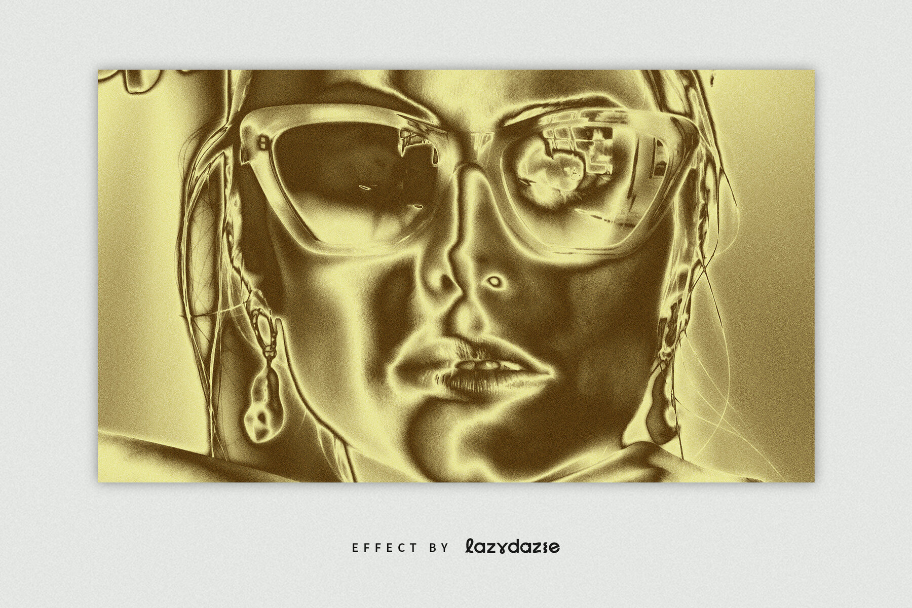 Golden Hour Image Effect Mockup 4