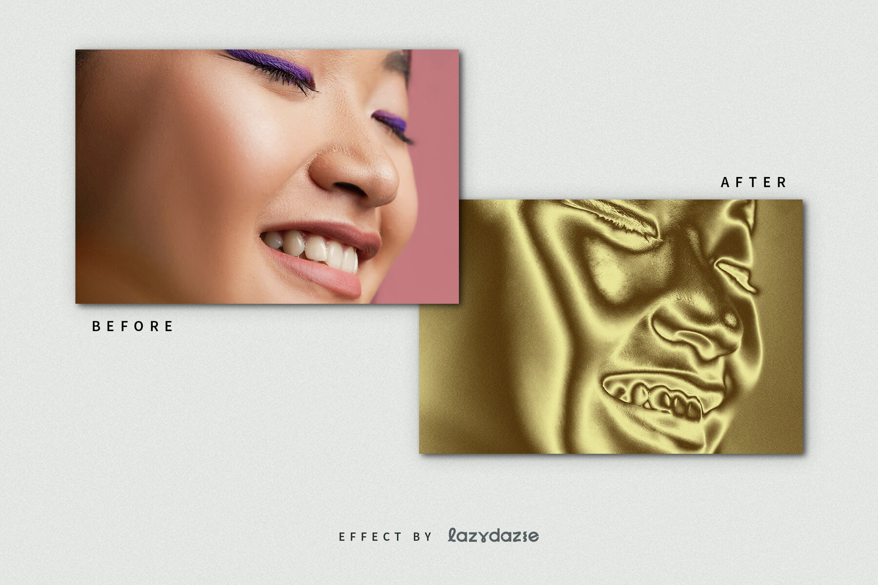 Golden Hour Image Effect Mockup 8