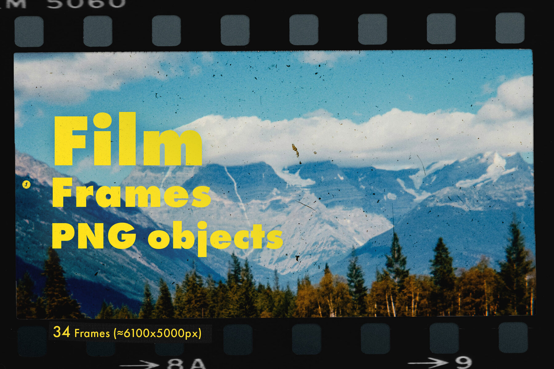 Film Frames PNG Objects 1
