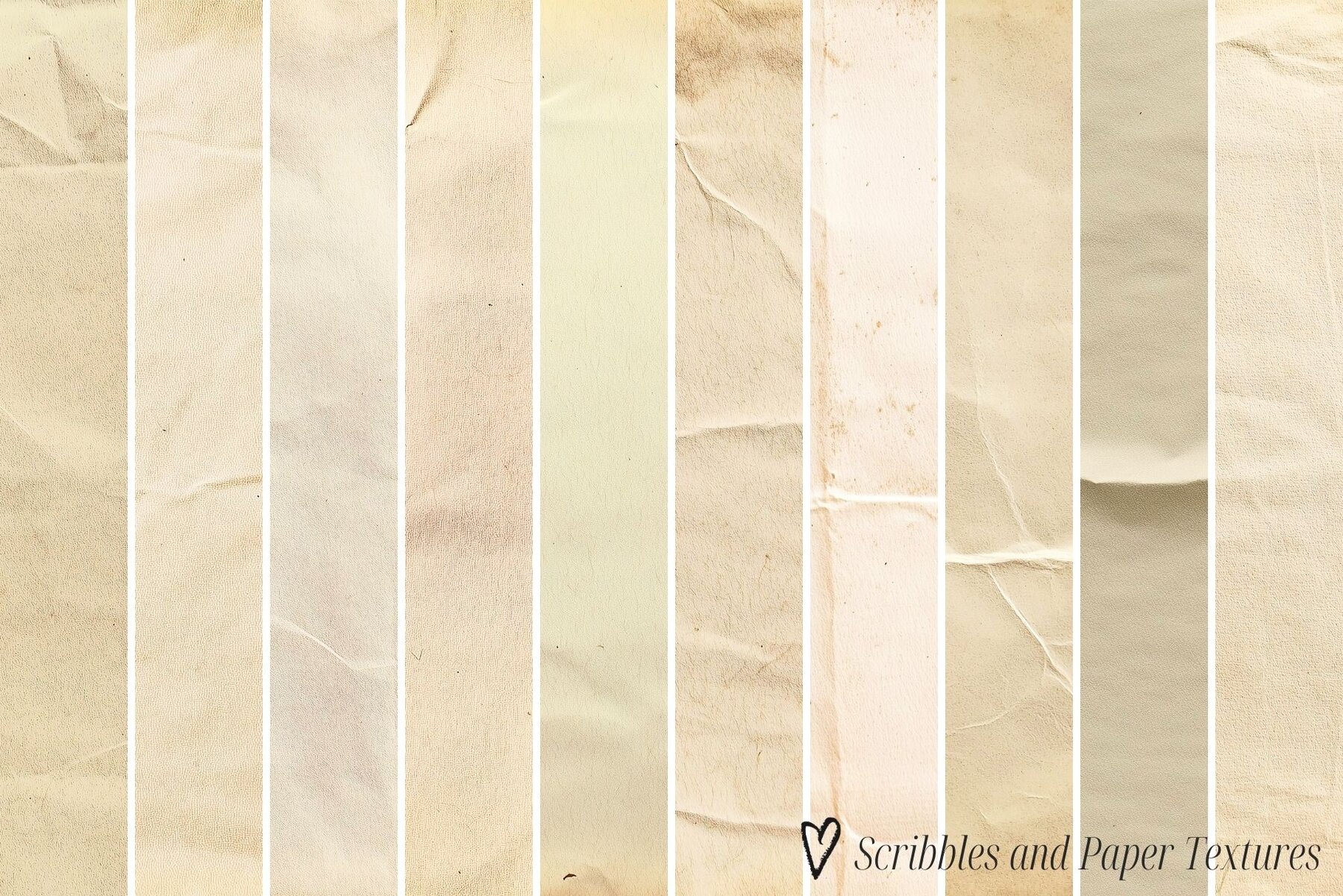 Charming Pack Scribbles and Paper Textures 7