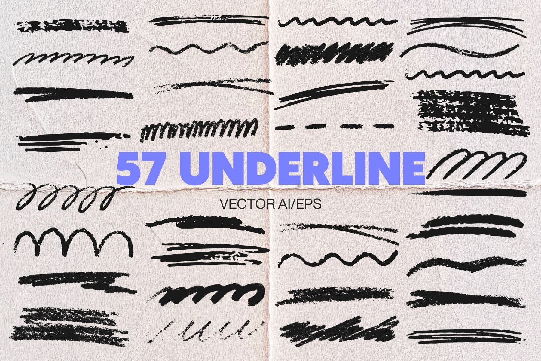 Charming Pack Scribbles and Paper Textures 9