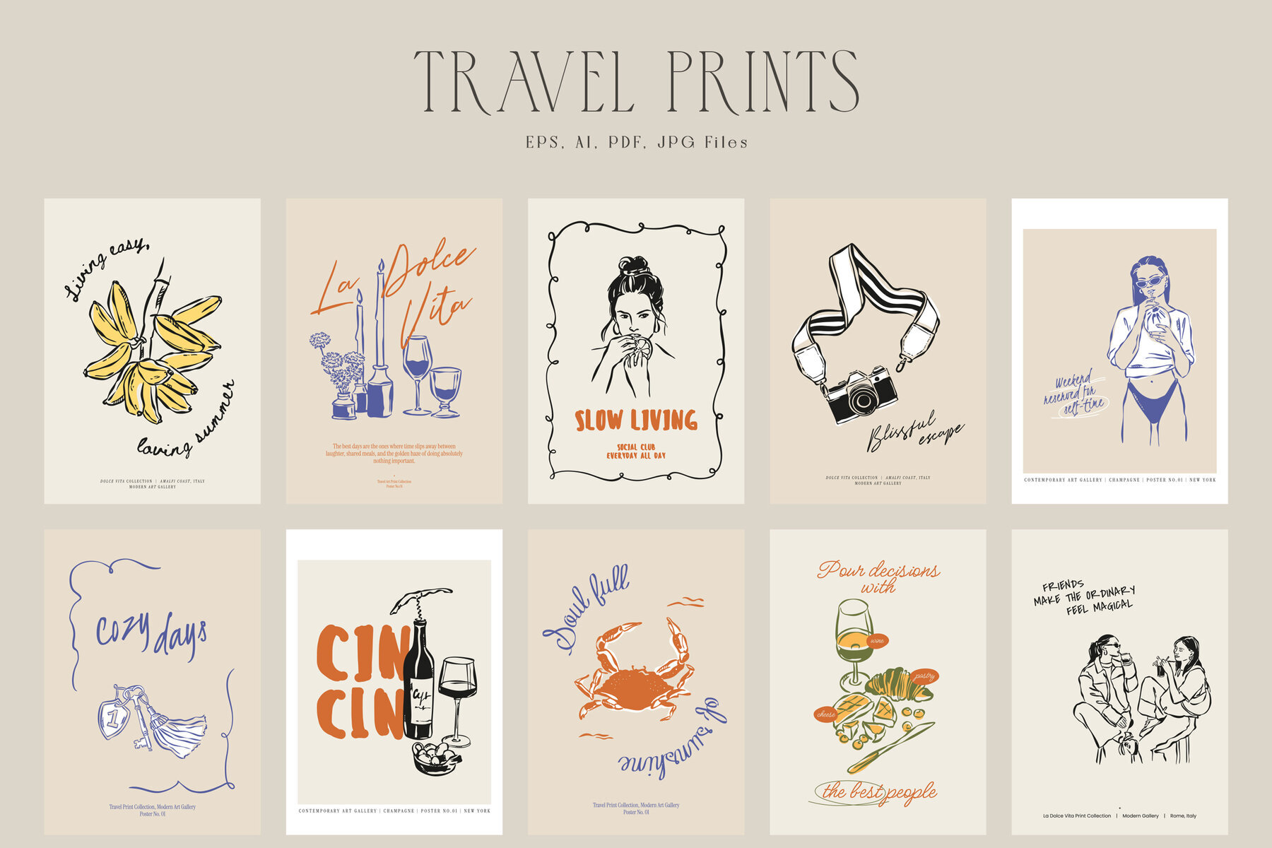 Travel Print Posters 2
