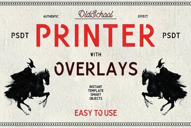 Oldschool Printer Template