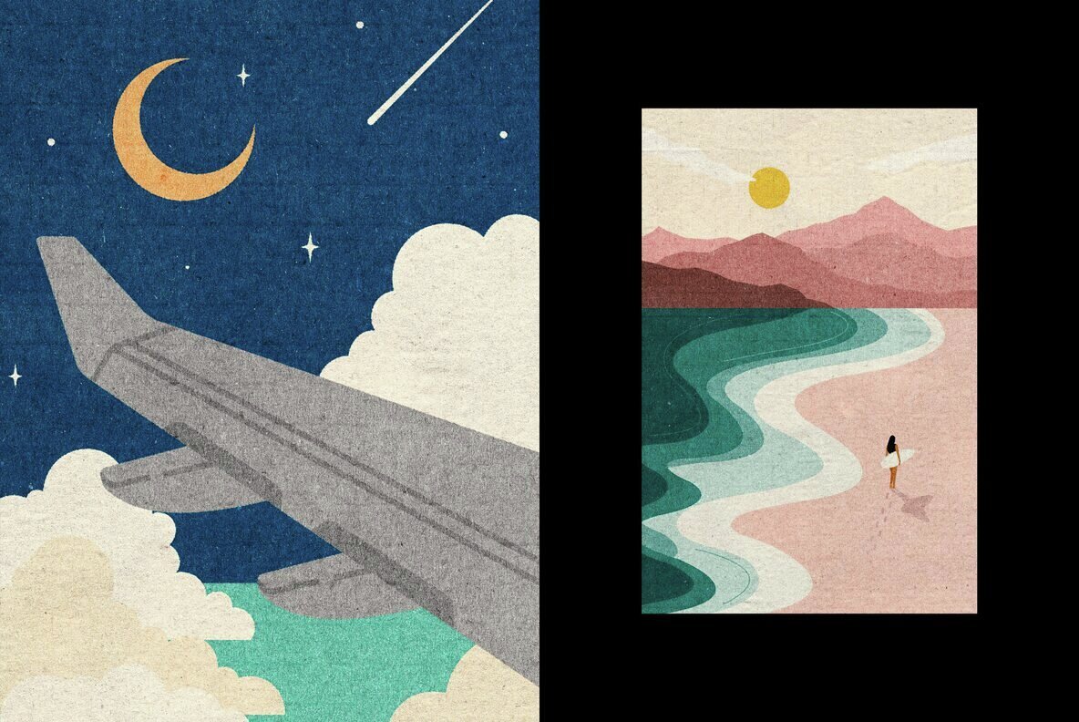 Oldschool Printer Template 2