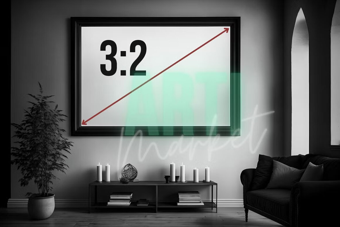 Black Gothic Frames PSD Mockups 2