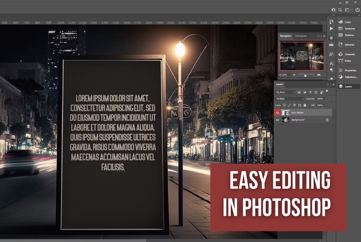 Billboard Mockup Advertising Psd 2