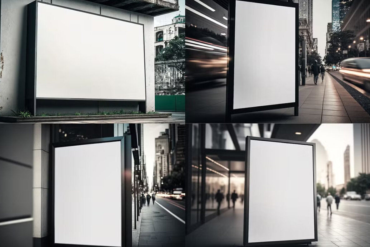 Billboard Mockup Advertising Psd 3