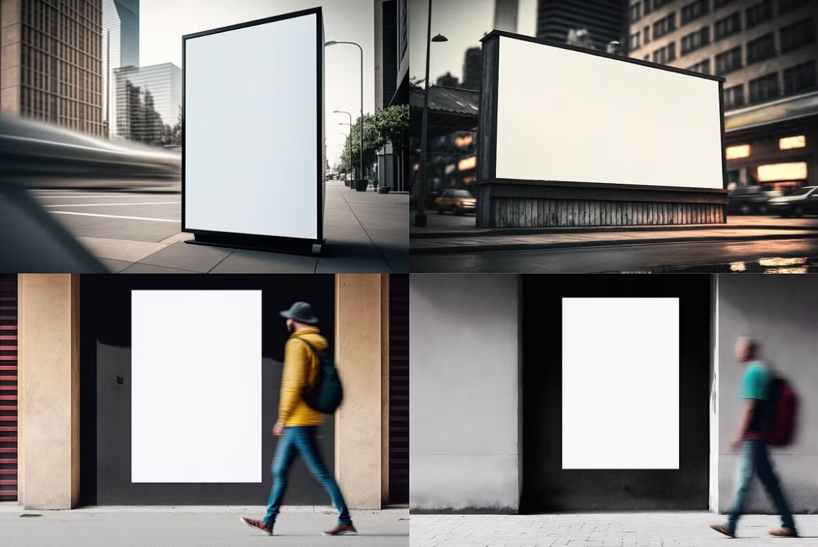 Billboard Mockup Advertising Psd 4