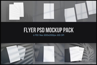 Flyer Mockup Pack