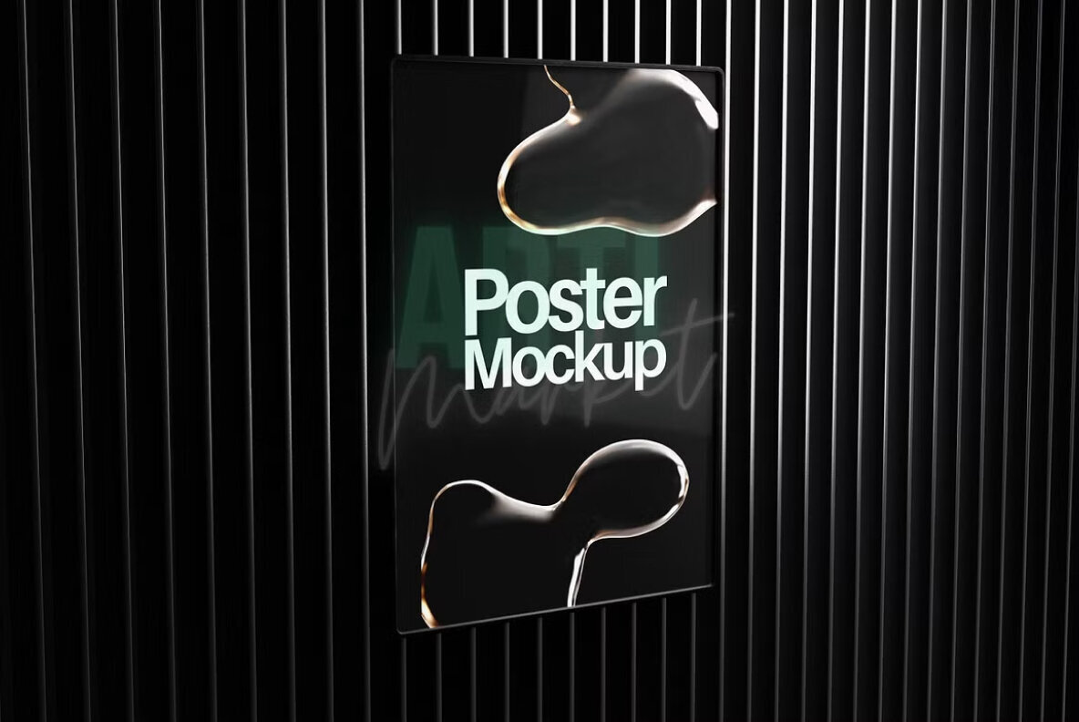 Poster Scene PSD Mockup Pack 3
