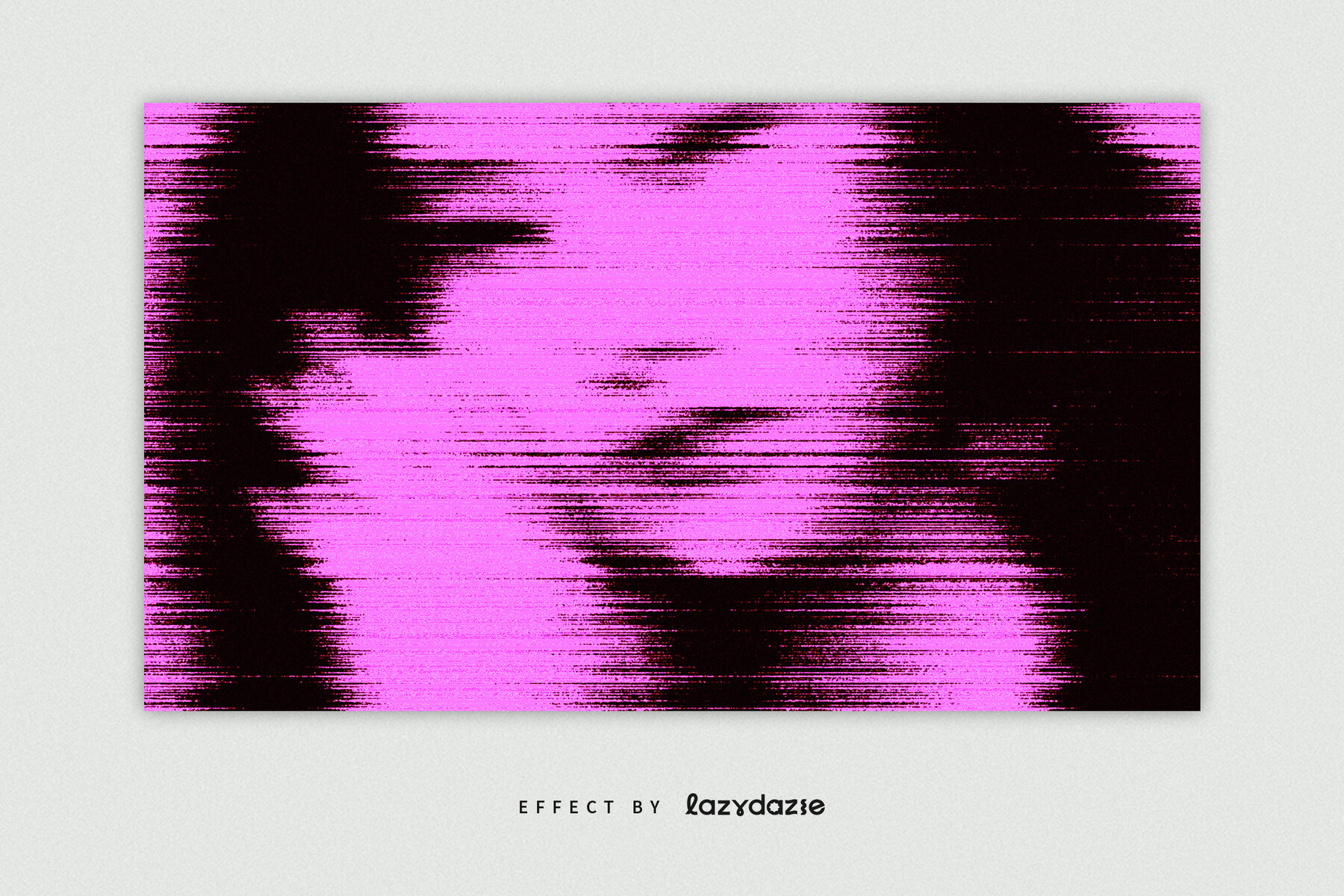 Distorted Grain Image Effect Mockup 5