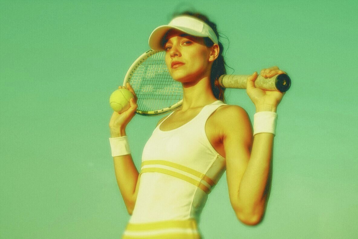 Green Movie Photo Template 3