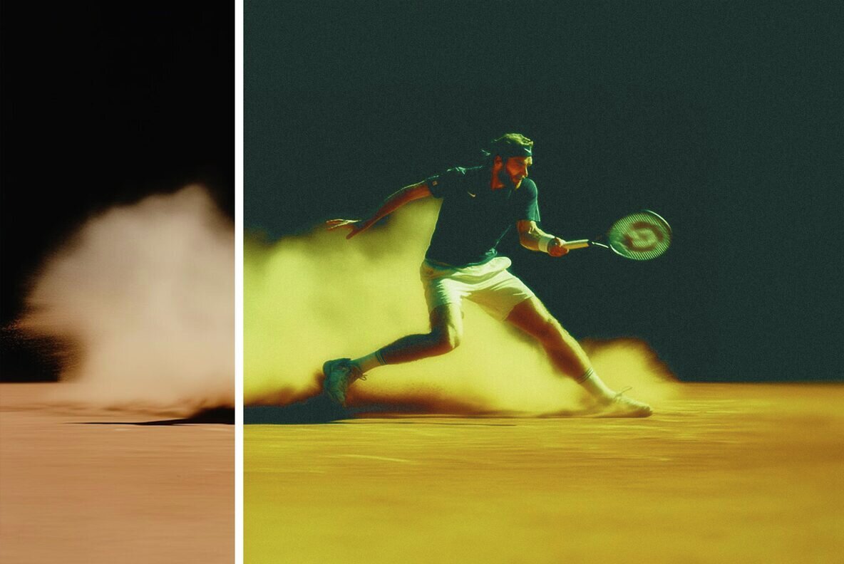 Green Movie Photo Template 5