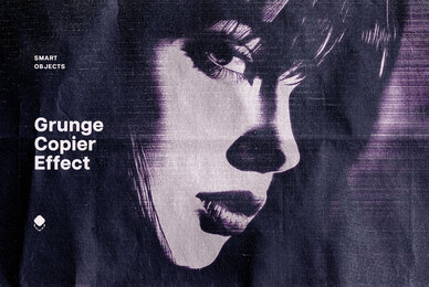 Grunge Copier Template Effect