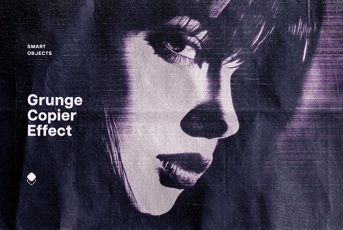 Grunge Copier Template Effect 1