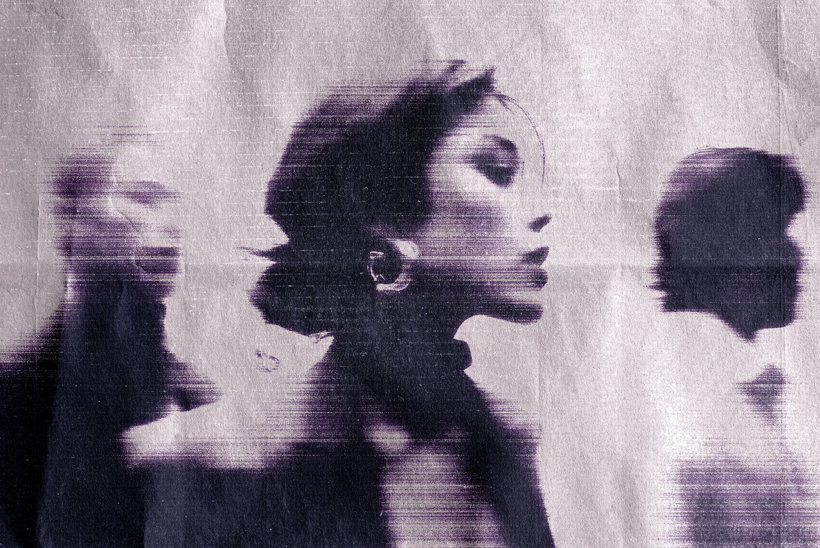 Grunge Copier Template Effect 3