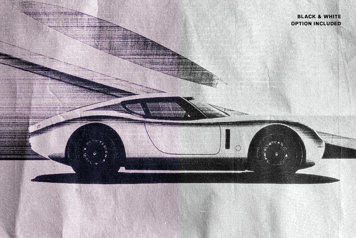 Grunge Copier Template Effect 4