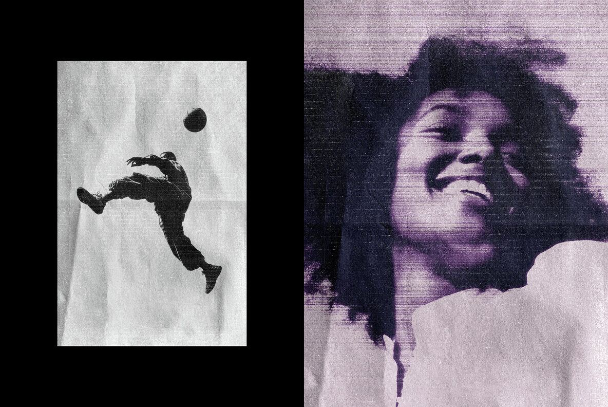 Grunge Copier Template Effect 5