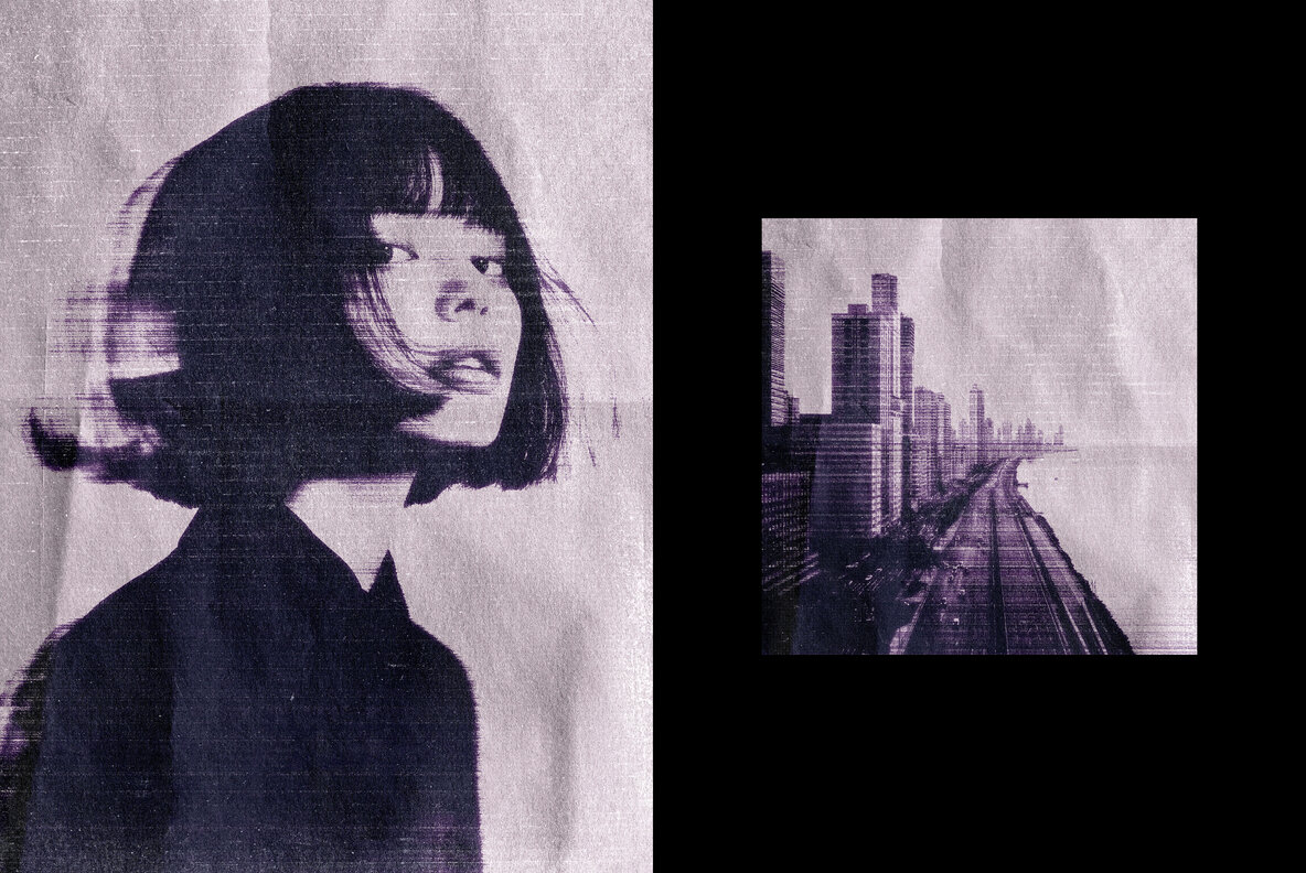 Grunge Copier Template Effect 6