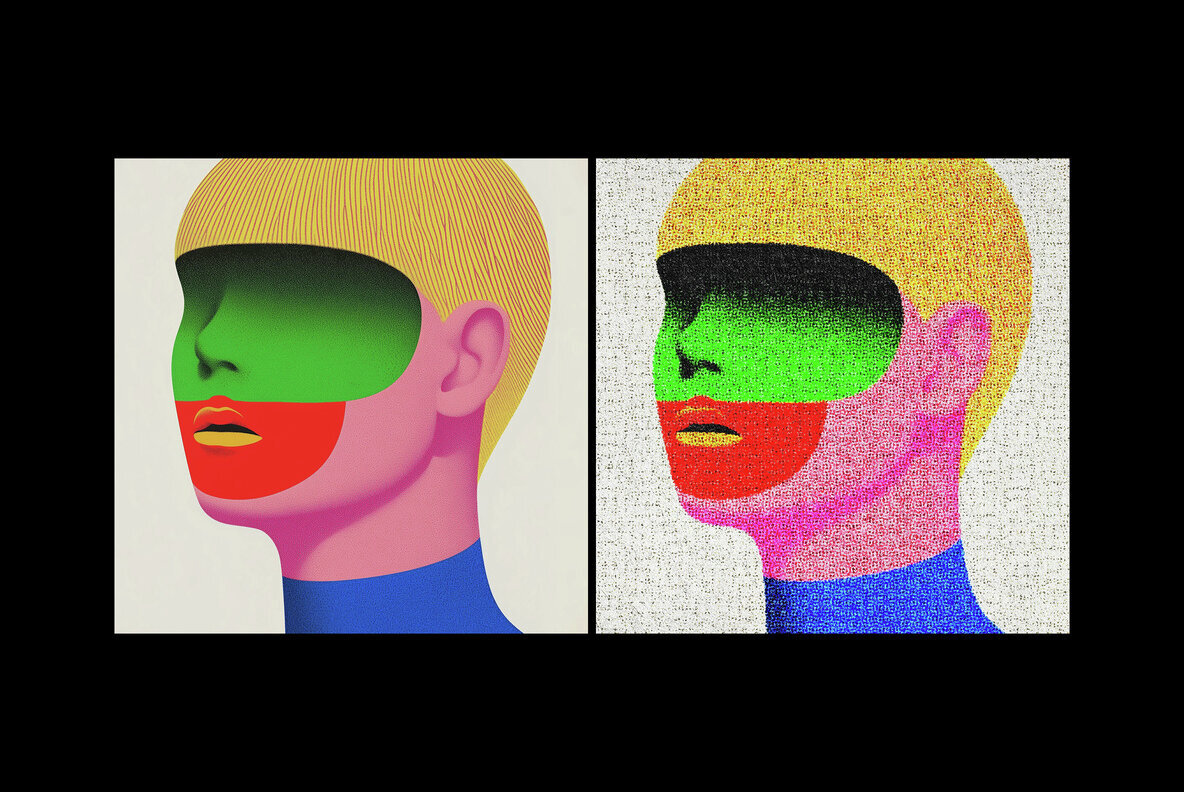 Grain Printed Effect 2