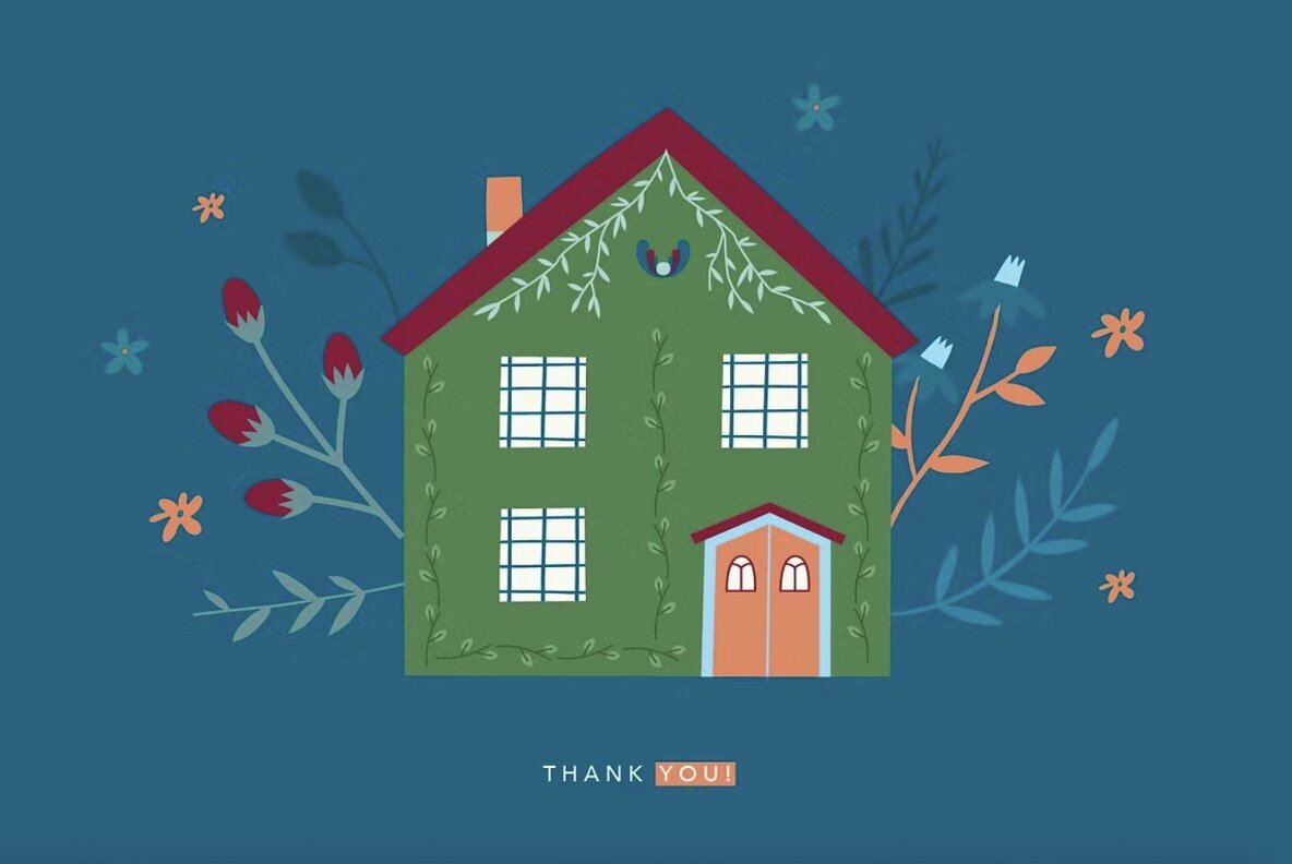 Scandinavian Houses and Flowers 9