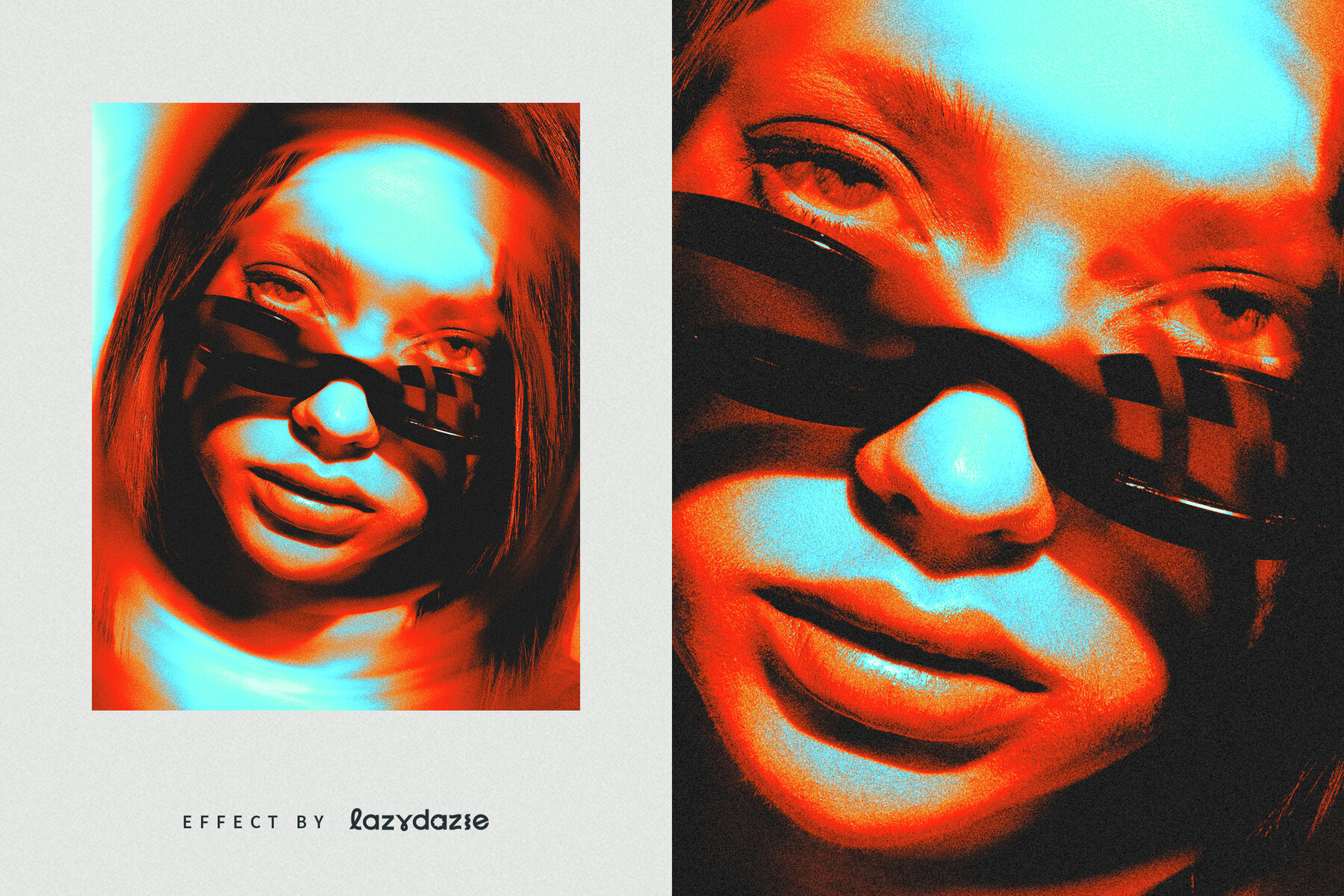 Spinning Blur Image Effect Mockup 6