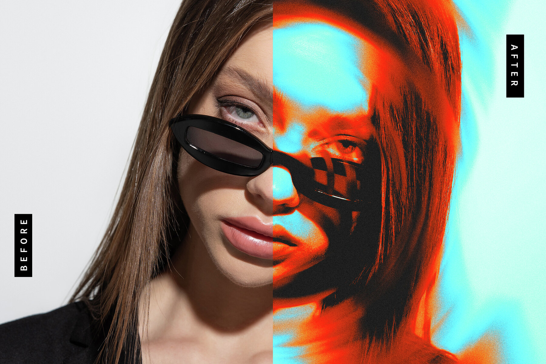 Spinning Blur Image Effect Mockup 7