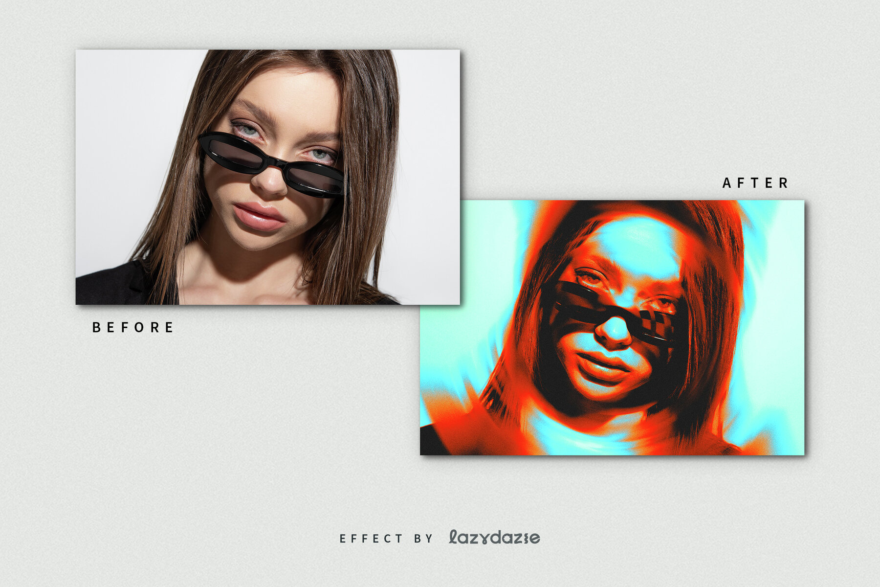 Spinning Blur Image Effect Mockup 8