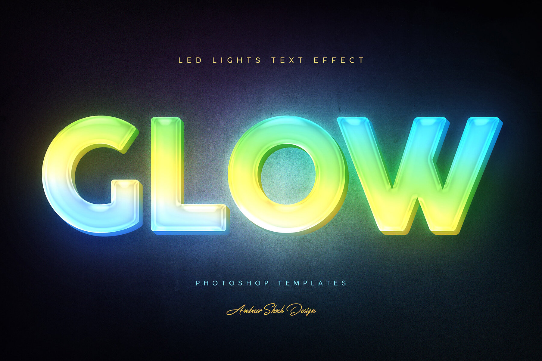 Led Lights Text Effects 8