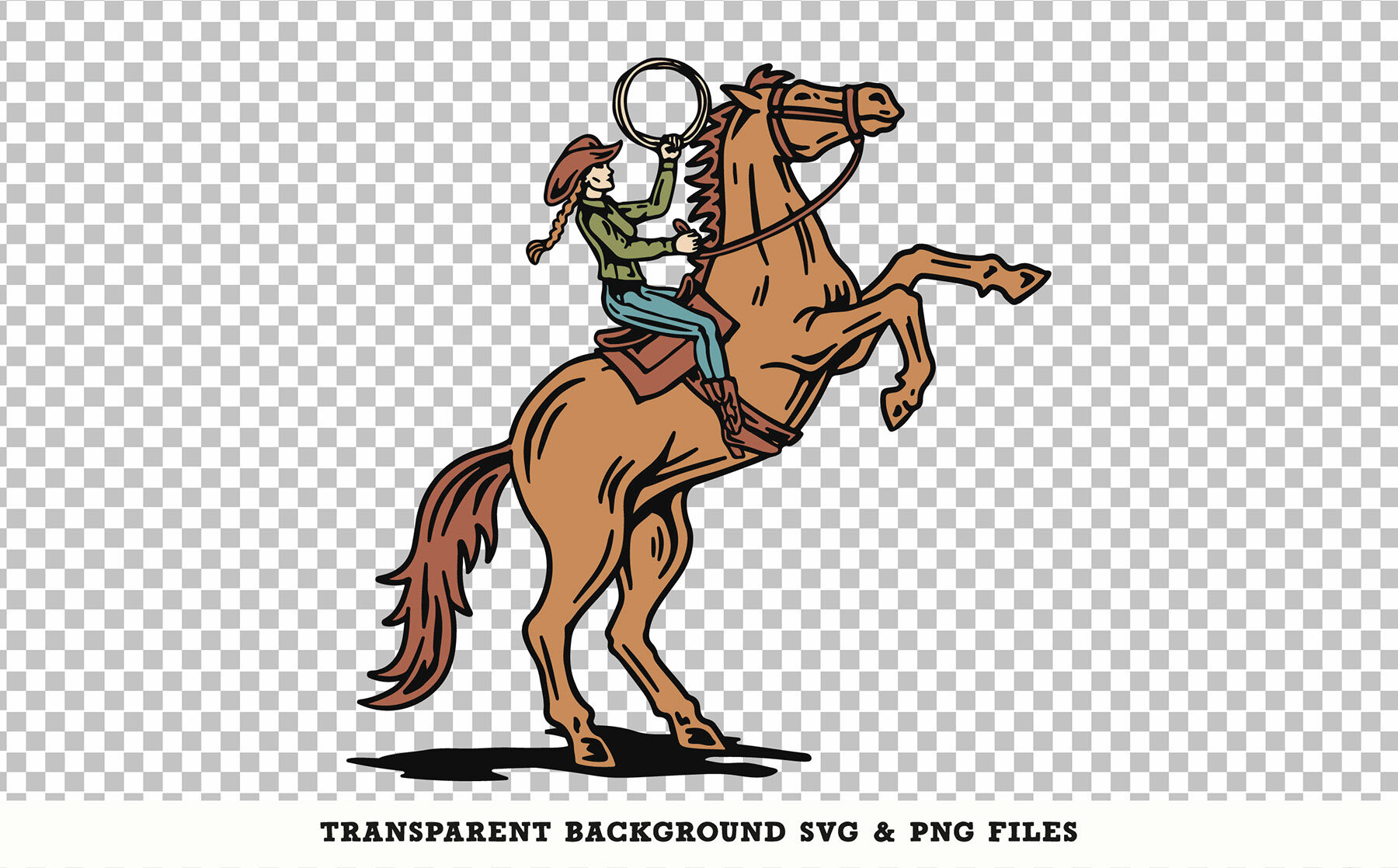 Cowgirl Illustrations 4