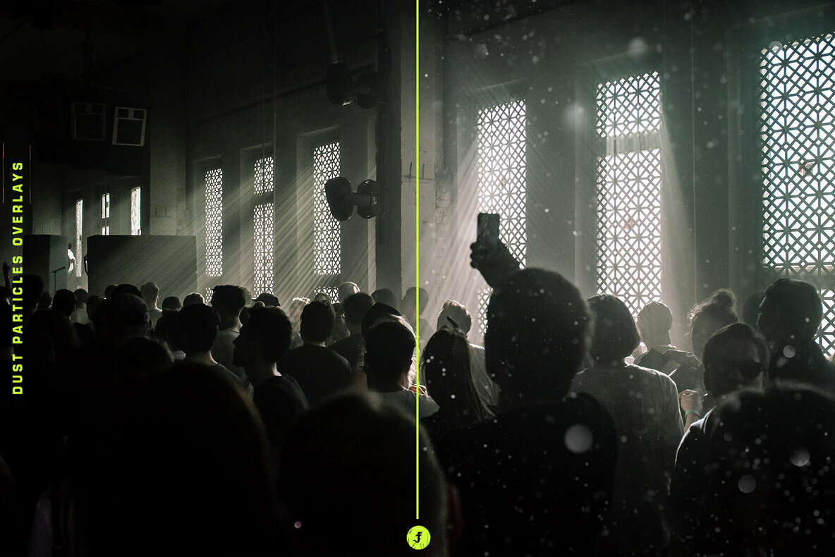 Dust Particles Photo Overlays 2