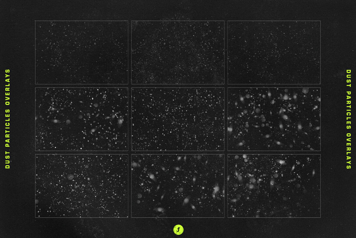 Dust Particles Photo Overlays 8