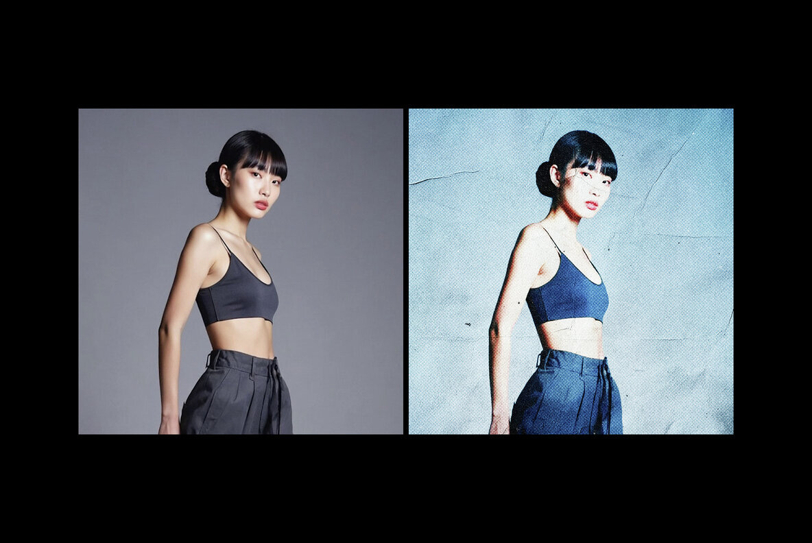 Retro Print Photo Effect 2