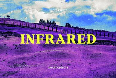 Infrared Filter Photo Effect