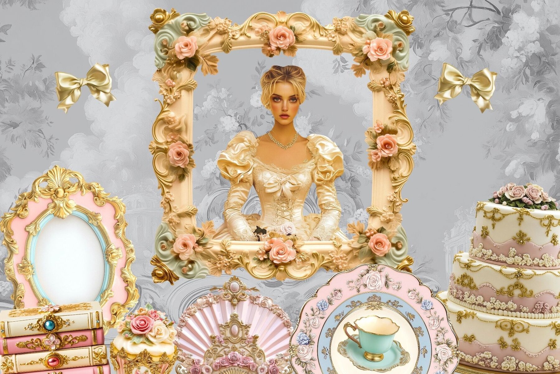 Reverie Coquette Charm Collage 6