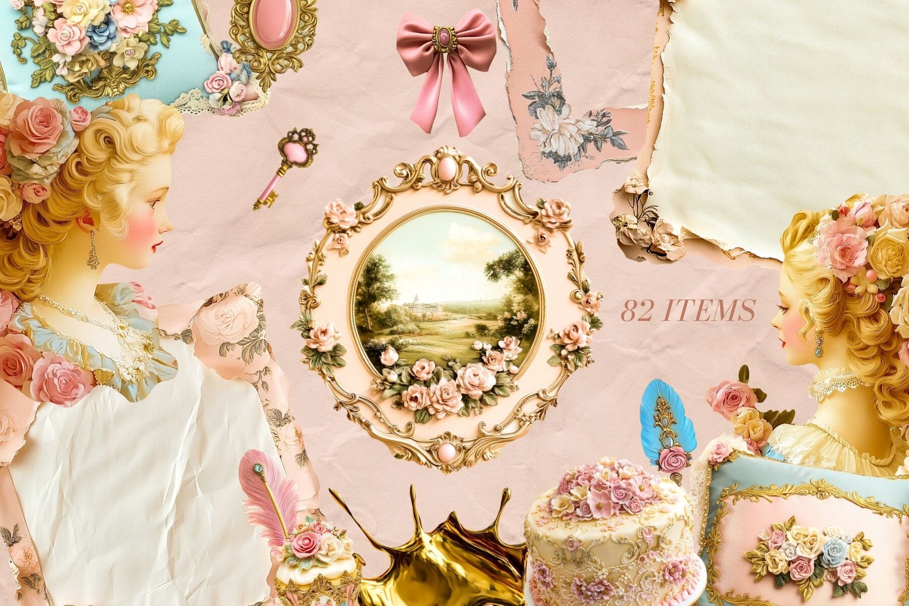 Reverie Coquette Charm Collage 7