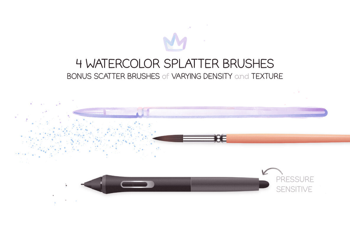 Watercolor Brushes Vol  2 3