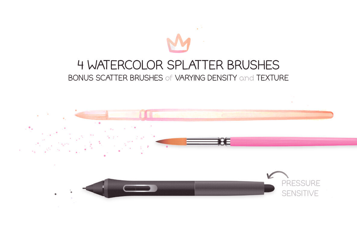 Watercolor Brushes Vol  3 3