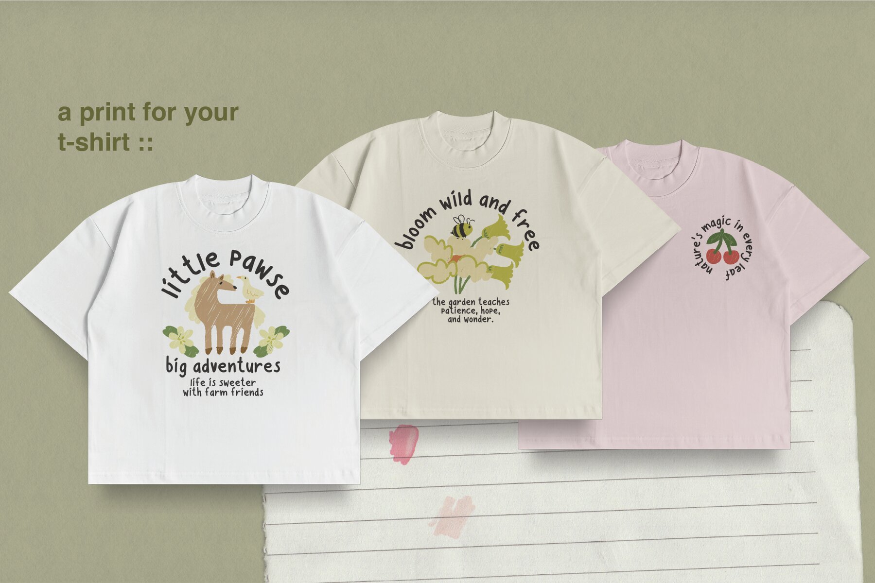 Farm and Garden Friends illustrations 10