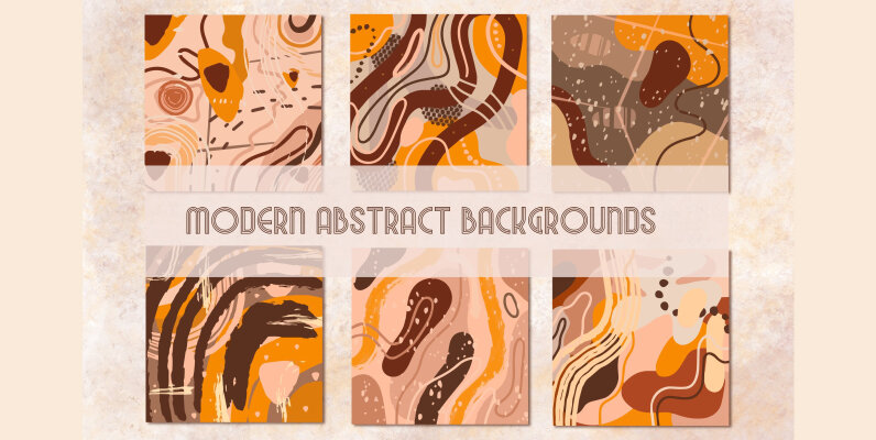 Modern abstract backgrounds
