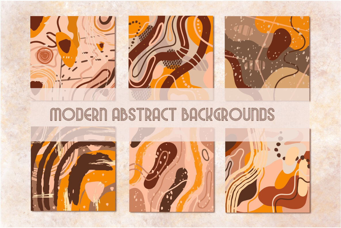 Modern abstract backgrounds 1